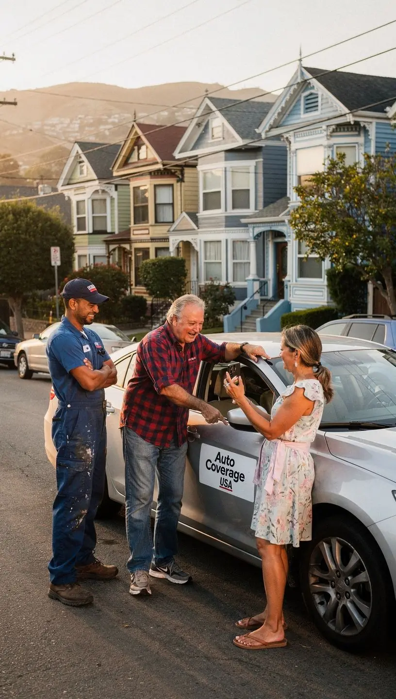 Служба roadside assistance, предоставляющая помощь на дороге и доступ к сети механиков.